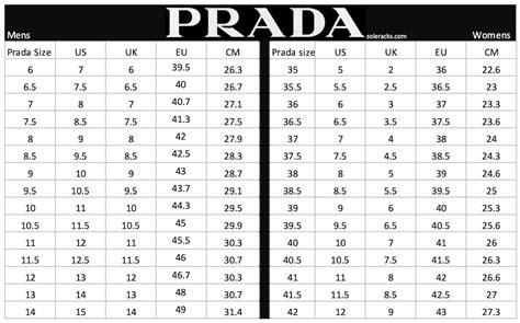 prada mens pants size chart|men's Prada shoes size 14.